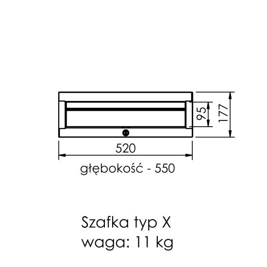 Stół dwumodułowy CSW 12 XS